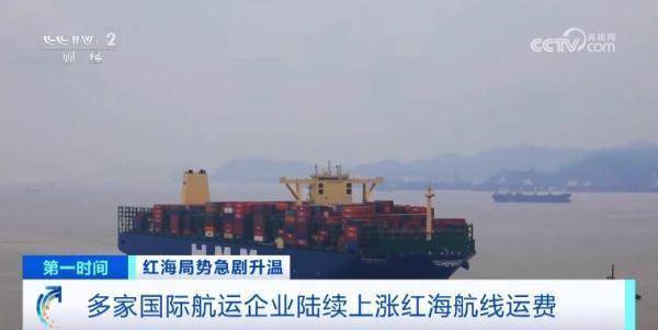 多家国际航运企业宣布：暂停！上海航运交易所：部分航线运价上涨超300%