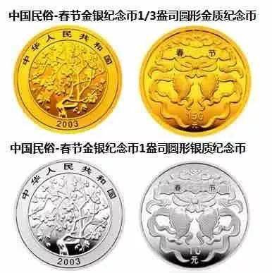 纪念币上的“春节”
